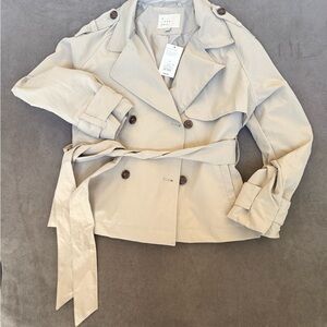 a new day Light Tan Trench Coat